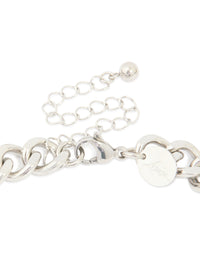 Mens Waterproof Stainless Steel Miami Cuban Link Necklace - link has visual effect only