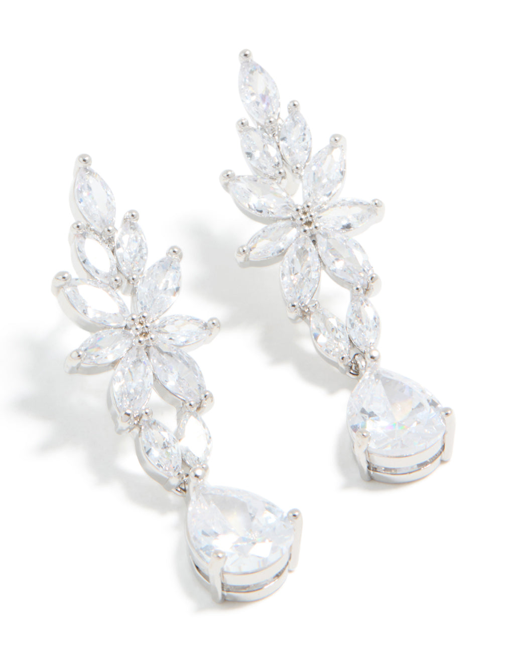 Statement Marquise & Pear Drop Earrings