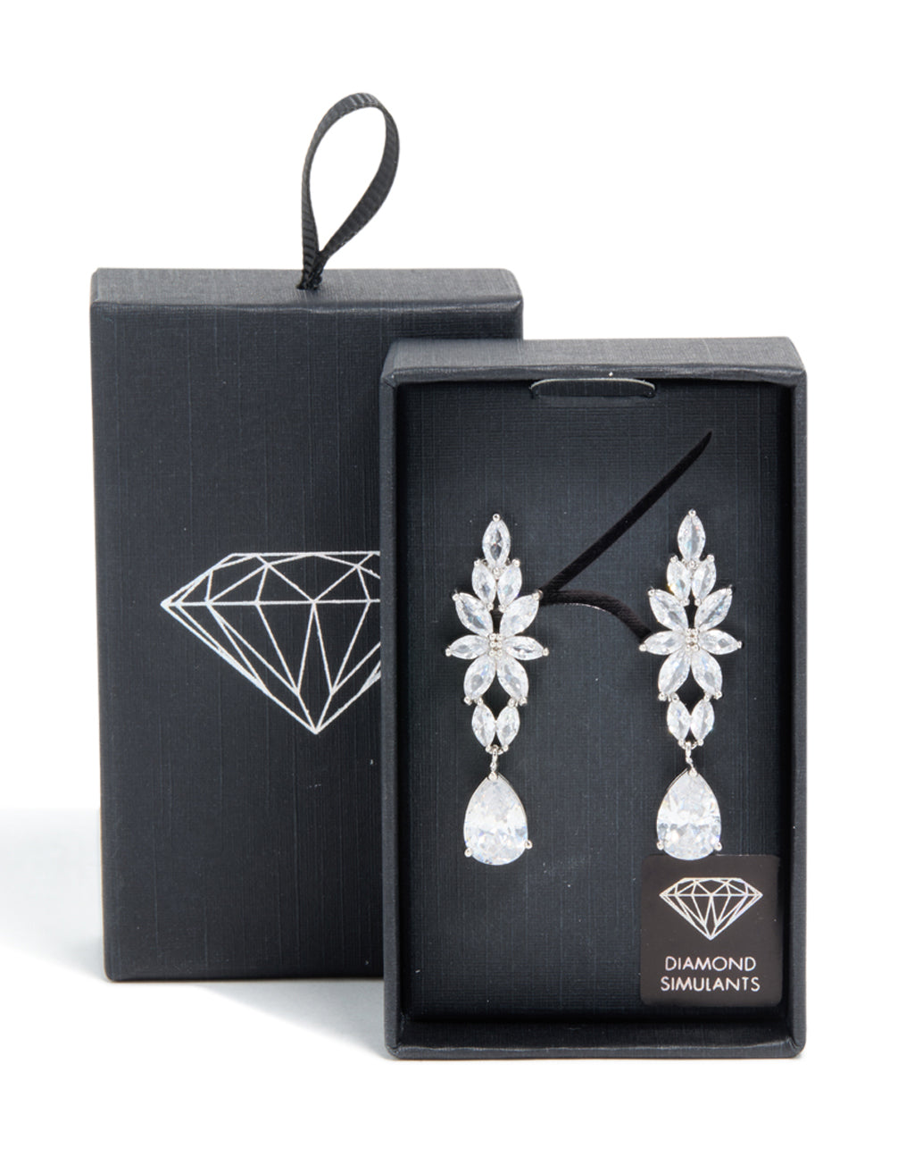 Statement Marquise & Pear Drop Earrings