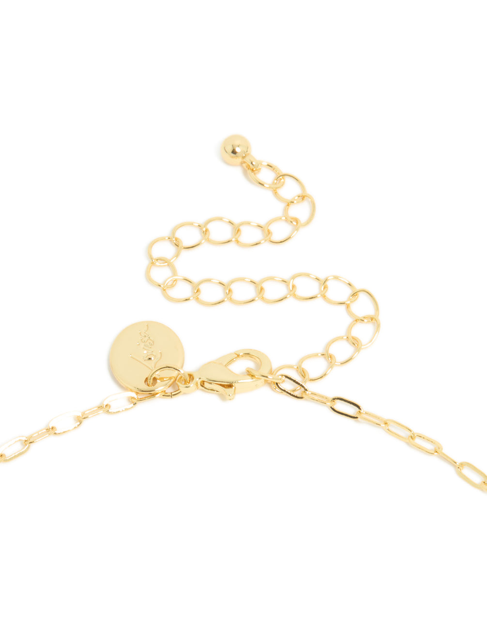 Gold Plated Freshwater Pearls & Heart Cluster Pendant Necklace