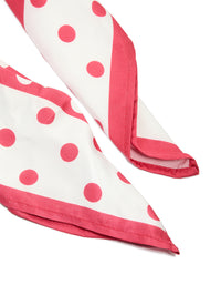 Red & White Dotted Fabric Scarf - link has visual effect only