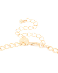 Gold Spiral Shell Torque Necklace - link has visual effect only