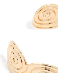 Gold Spiral Wrist Cuff - link has visual effect only