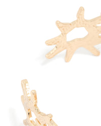 Gold Coral Wrist Cuff - link has visual effect only