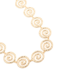 Gold Multi Spiral Belt - link has visual effect only