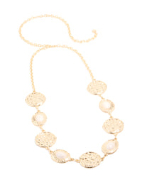 Gold Enamel Coin Belt - link has visual effect only