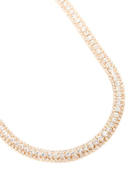 Gold Diamante Mixed Round Belt - link has visual effect only