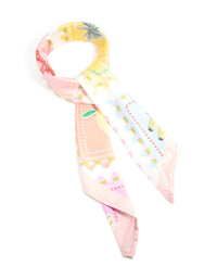 Summer Motif Fabric Scarf - link has visual effect only