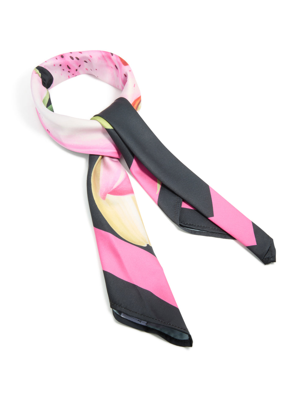 Frangipani Statement Fabric Scarf