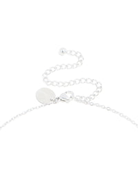 Waterproof Stainless Steel Mini Bubble Letter L Necklace - link has visual effect only