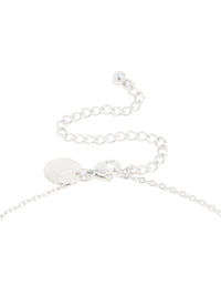 Waterproof Stainless Steel Mini Bubble Letter O Necklace - link has visual effect only