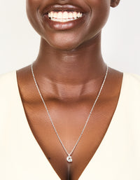Waterproof Stainless Steel Mini Bubble Letter G Necklace - link has visual effect only