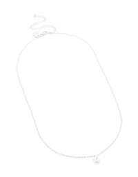 Waterproof Stainless Steel Mini Bubble Letter G Necklace - link has visual effect only