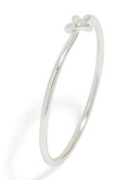 Sterling Silver Tiny Knot Ring - link has visual effect only