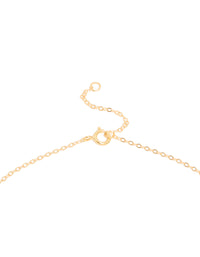 Gold Plated Sterling Silver Bubble Letter J Necklace - link has visual effect only