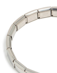 Waterproof Stainless Steel Stretch Watch Link Bracelet - link has visual effect only