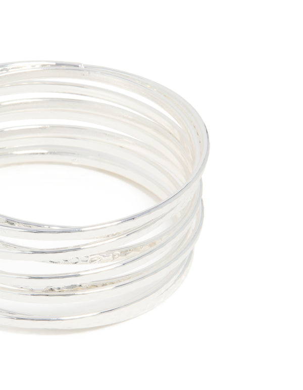 Silver Bangles Pack