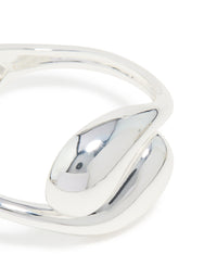 Silver Large Yin Yang Bangle - link has visual effect only