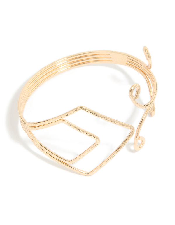 Gold Roman Style Arm Cuff