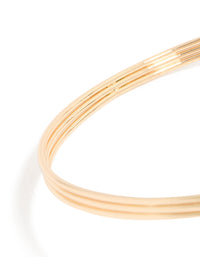 Highlighting diamante small flowers arm cuff in gold with detail view - link has visual effect only