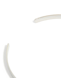 Silver Diamante Chains Drop Arm Cuff - link has visual effect only