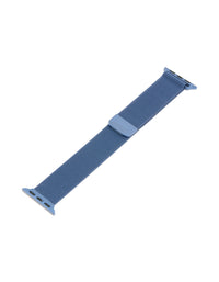 Dark Blue Coated Metal Mesh Strap 38/40/41 mm - link has visual effect only