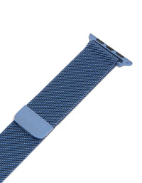 Dark Blue Coated Metal Mesh Strap 38/40/41 mm - link has visual effect only