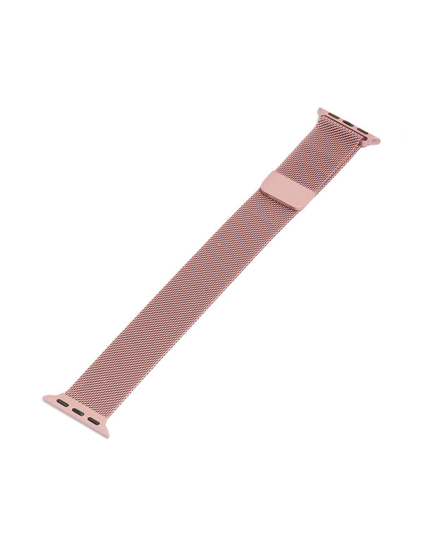 Rose Coated Stainless Steel Mesh Strap 38/40/41 mm