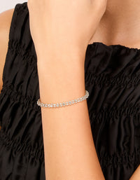 Rose Gold Plated Diamante Fireball Bracelet - link has visual effect only