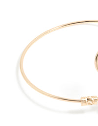 Gold Celestial & Swirl Arm Cuff - link has visual effect only