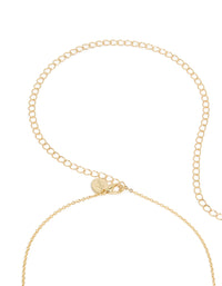 Elegant gold plated multicoloured semi precious stones waist chain with embellished pattern featuring with beads in a waisted shape detail view - link has visual effect only