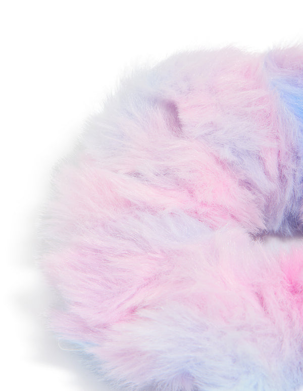 Kids Ombre Fluffy Scrunchie