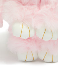 Kids Pink Polyester Bunny Key Chain - link has visual effect only