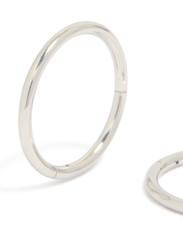 Surgical Steel 10 MM Thick Sleeper Earrings