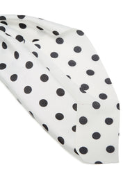 Polyester Polka Dot Print Scarf Scrunchie - link has visual effect only