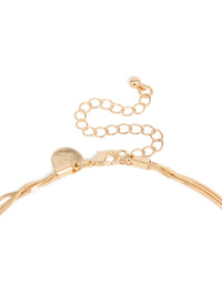 Gold Long Snake Tassel Necklace - link has visual effect only