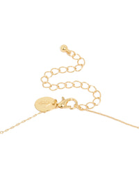 Highlighting the clasp mechanism on a beaded rosary necklace with cross, crafted from diamante in gold plated material clasp detail view - link has visual effect only