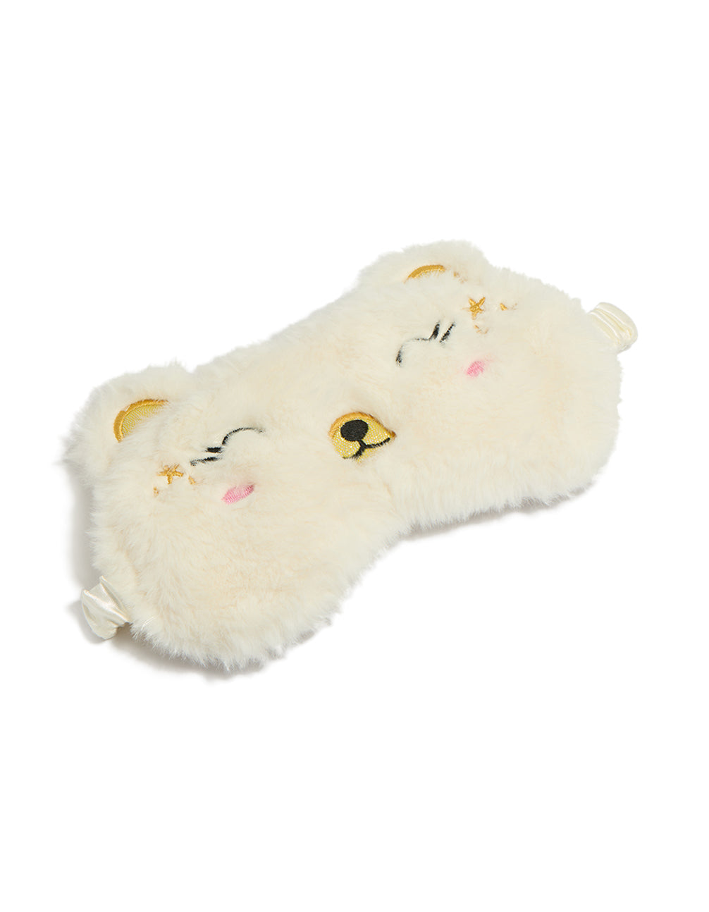 Tweens Fluffy Bear Eye Mask