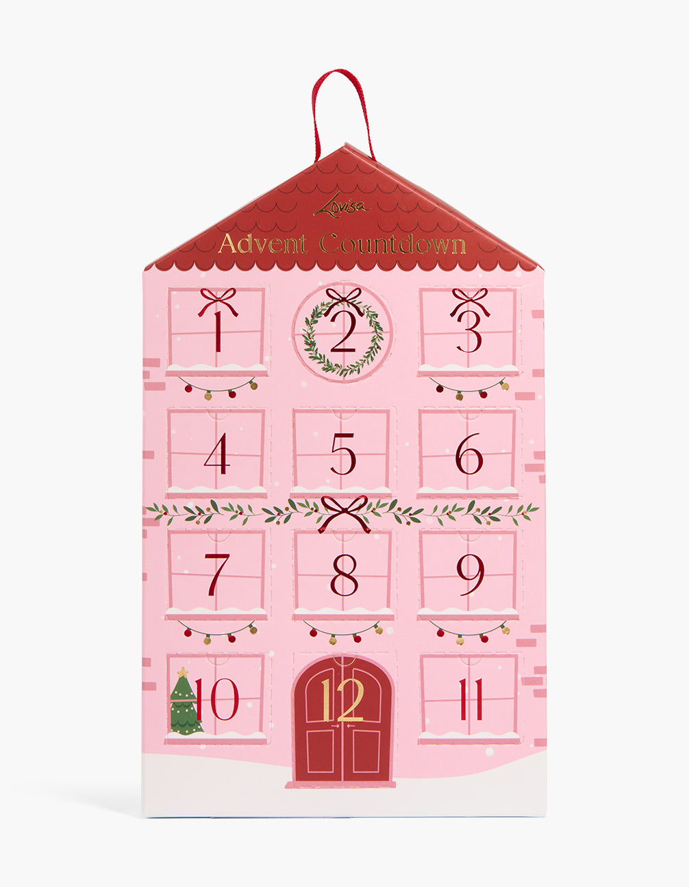 12 Day Mixed Metal Earrings Advent Calendar