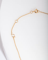 Gold Plated Sterling Silver Snake Bracelet Anklet - link has visual effect only