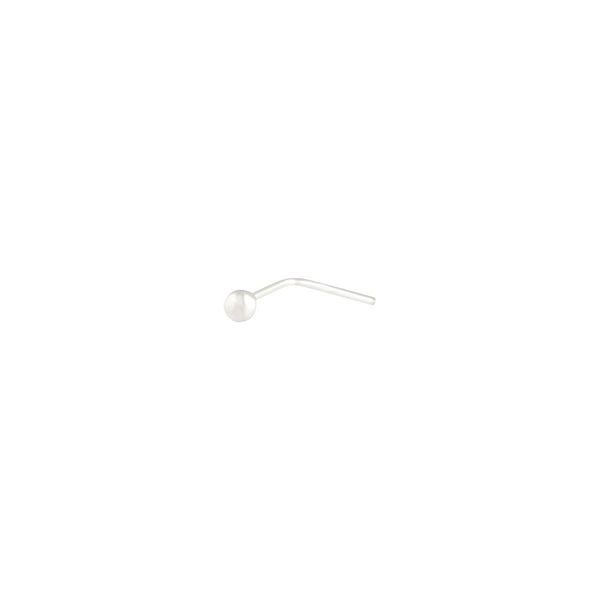 Sterling Silver Small Ball Nose Stud