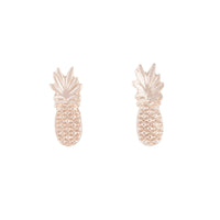 Rose Gold Pineapple Earrings - link has visual effect only