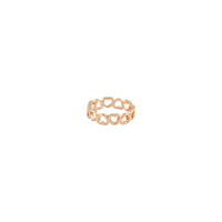 Gold Multi Heart Ring - link has visual effect only