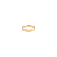 Gold Plated Sterling Silver Plain Band Ring - link has visual effect only