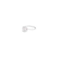 Sterling Silver 3Ct CZ Ring - link has visual effect only