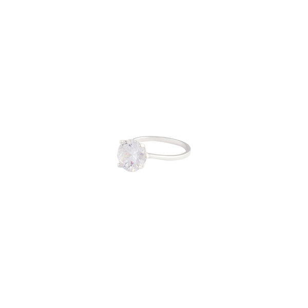 Sterling Silver 3Ct CZ Ring