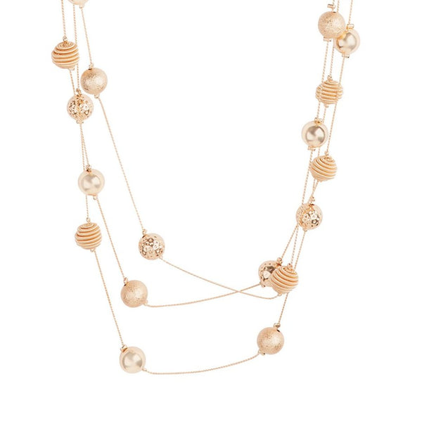 Gold Bauble Necklace