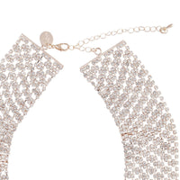 Rose Gold Diamante Collar Necklace - link has visual effect only