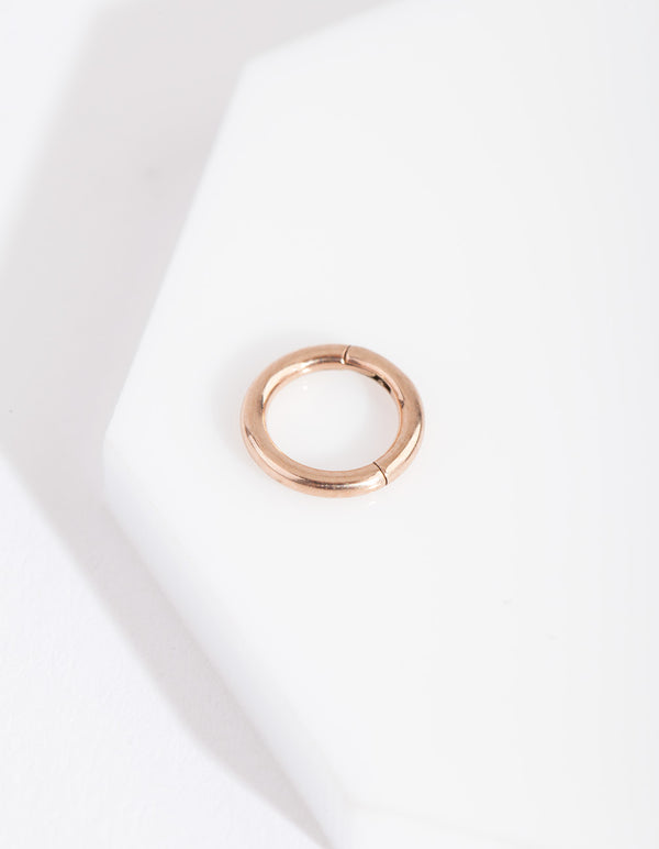 Rose Gold 5mm Micro Clicker Earring