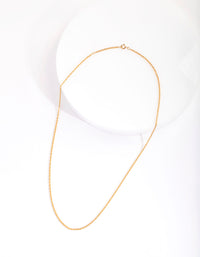 Gold Plated Sterling Silver Twist Chain Necklace - link has visual effect only